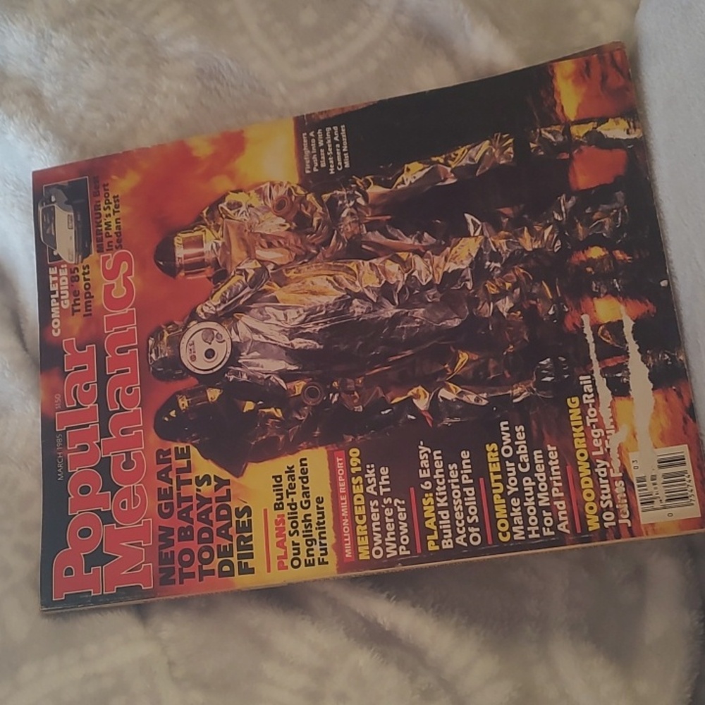 Popular Mechanics Magazine,March 1985